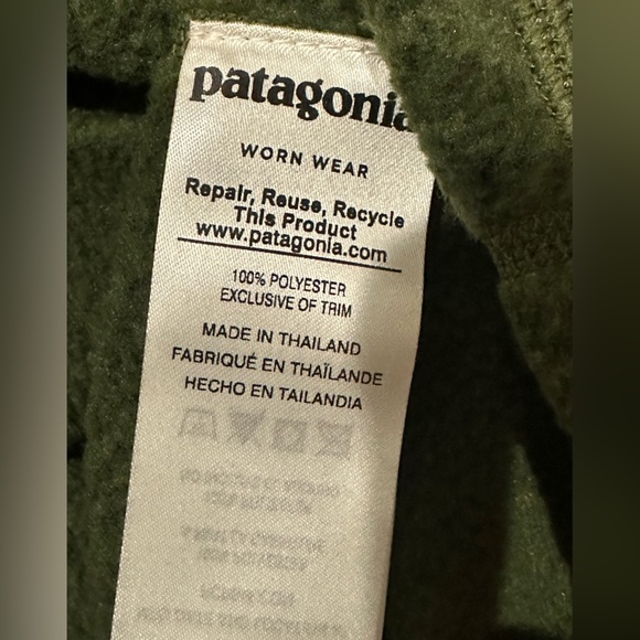 Women's Better Sweater Green ® 1/4-Zip Fleece Pullover Size Large - Picture 6 of 7